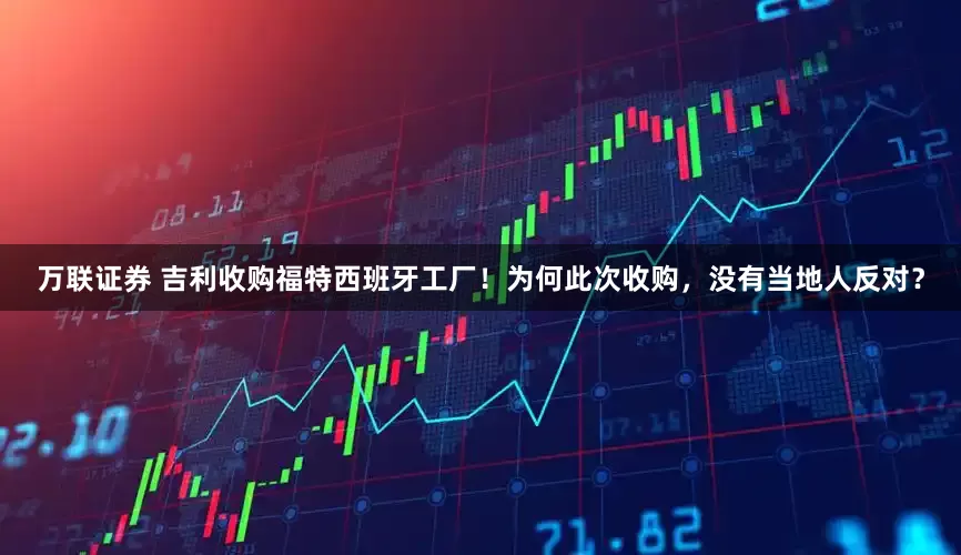 万联证券 吉利收购福特西班牙工厂！为何此次收购，没有当地人反对？